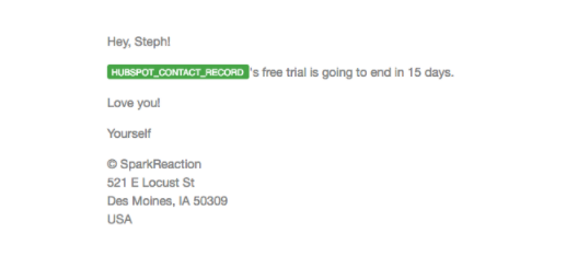 HubSpot workflows for internal use and organization